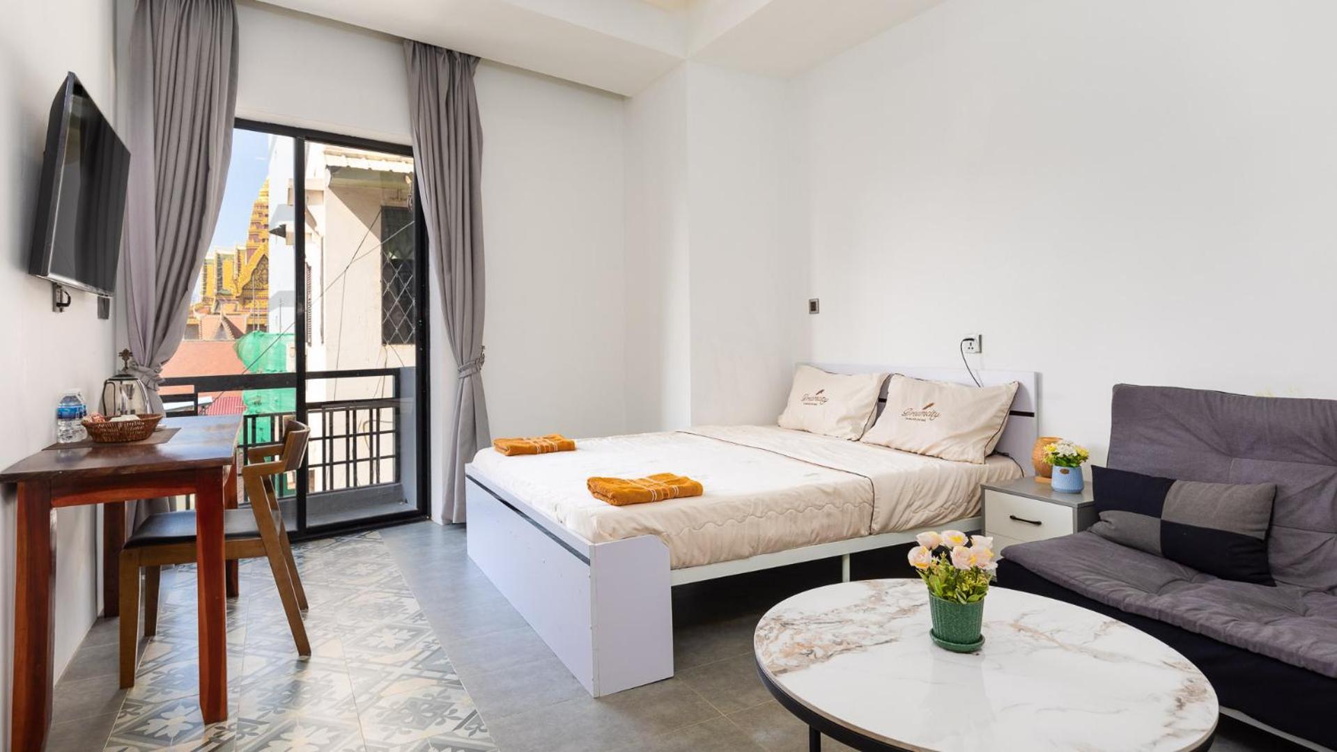 Sky Hotel Central Phnom Penh - Rooms & Apartments 外观 照片